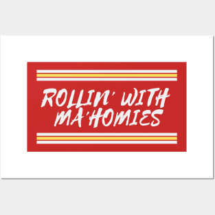 Rollin' With Mahomies - Patrick Mahomes Chiefs Inspired Posters and Art